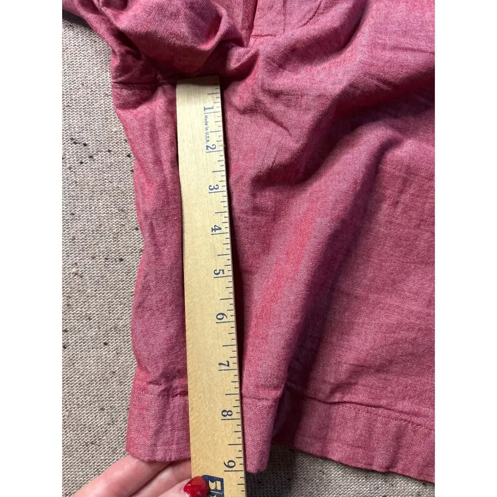 J.Crew Shorts Men's 34 Gramercy Faded Red Cotton Preppy Golf